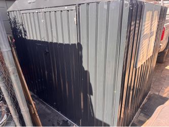 Metal Storage Shed 89” Wide x 63” Deep x 77” High
