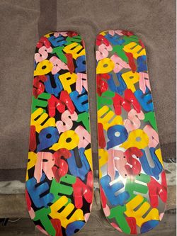 Supreme Skate decks