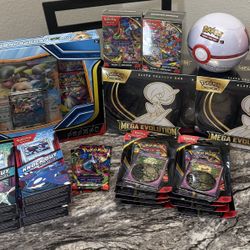 Pokémon Sealed Lot - ETBs, Booster Bundles, EX Box, Pokeballs, Booster Packs, Collection Boxes