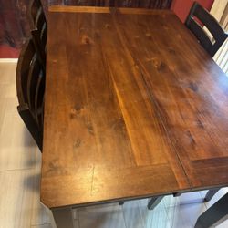 Dining Table With 4 Chairs 