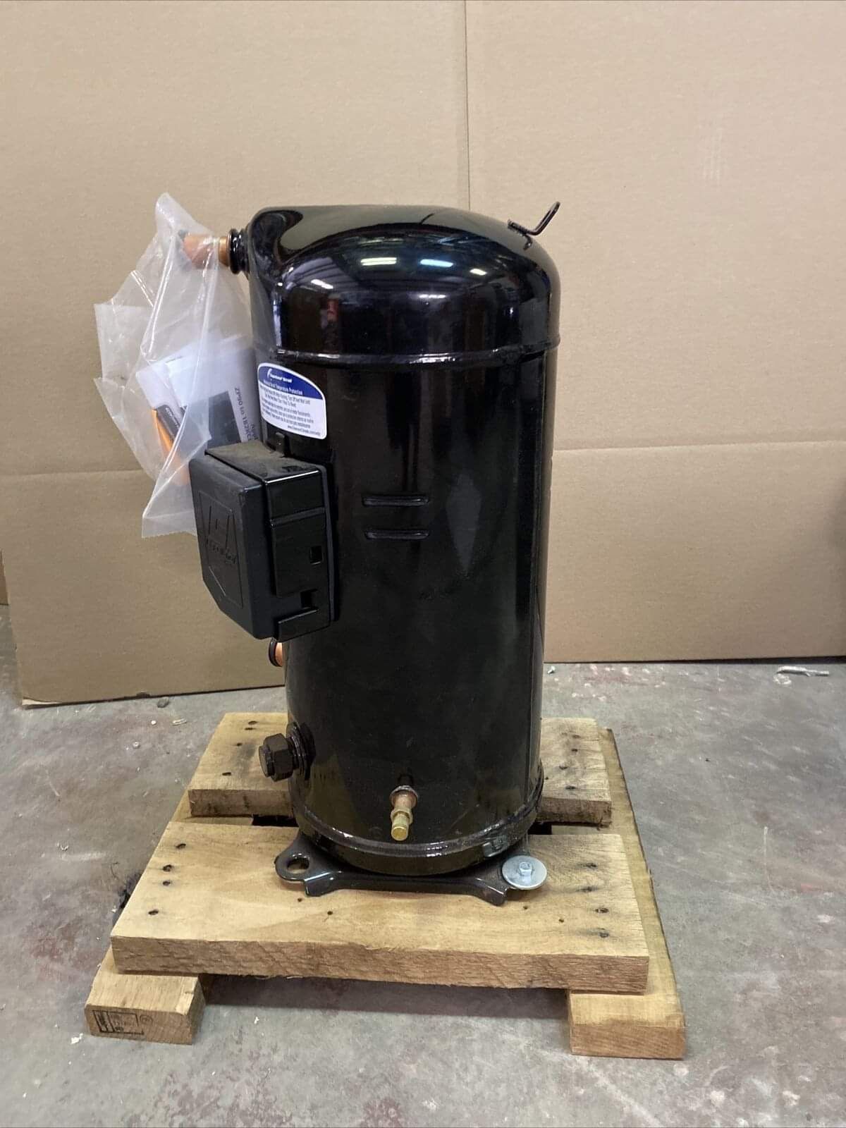 Copeland Scroll AC Compressor 125K BTU A/C 3 phase ZR125KCE-TFD 965 New ...