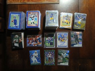 Football cards lot