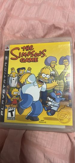 The Simpsons game PS3