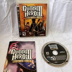PS3 Guitar Hero III Legends Of Rock