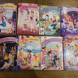 Jojo Siwa & Bow Bow 1-7 Books Bundle 8 Jungle Bows Super Special Nickelodeon