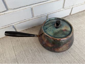 Vintage Spring Silinox Switzerland Stainless Steel Saucepan Pot Lid Bakelite Handle 12”