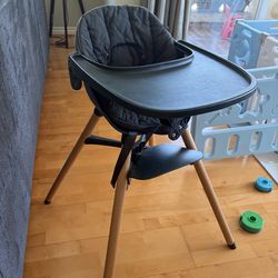Black Lalo High Chair