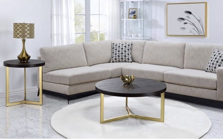 Harper Round Coffee Table and End table 
