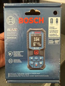 BOSCH-LASER MEASURE RANGE 165’BRAND NEW