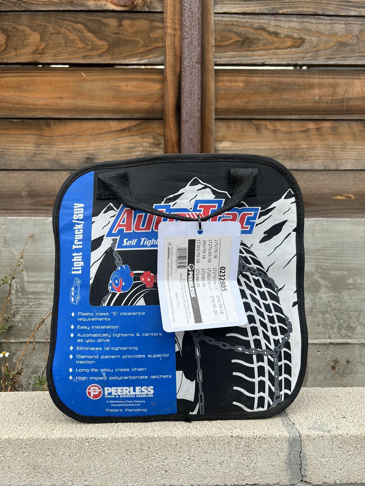 AutoTrac Tire - Snow Chains (Up To 33 Inch Tires)