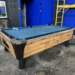 DYNAMO POOL TABLE GRANITE TOP Coin  Operated