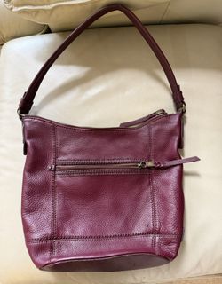 The SAK Purse/Bag Burgundy Leather Like New