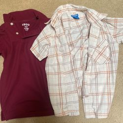 Boys Collared Shirts Size 8 Excellent Condition