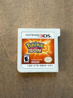 Pokemon Sun 3DS (cartridge only)