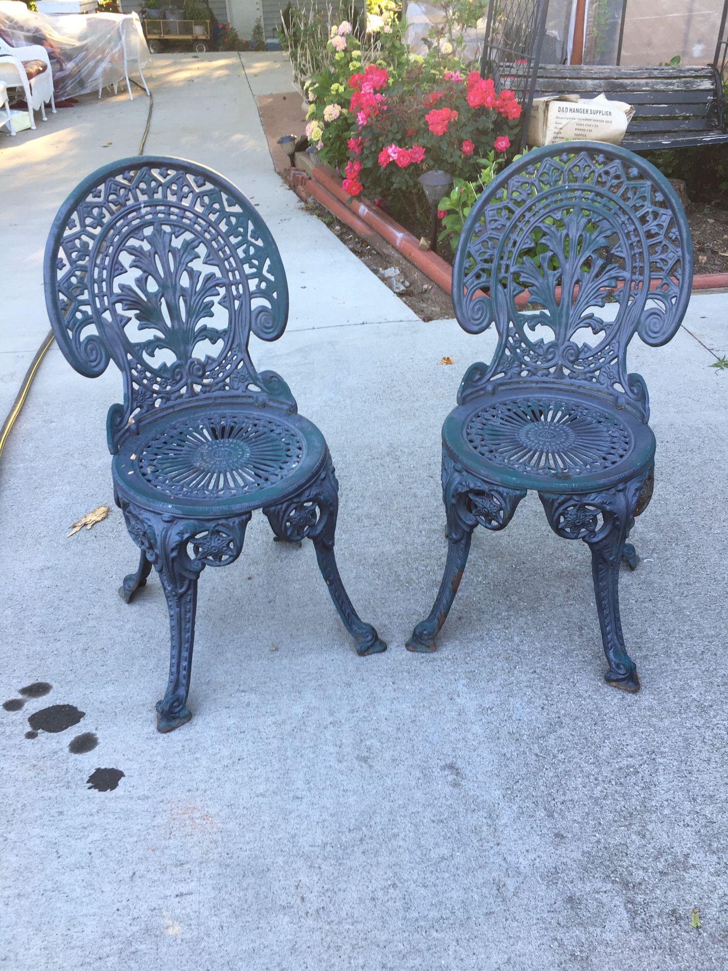 Iron Chairs