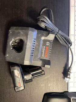 Bosch 12v battery and charger