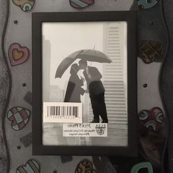 New Stain glass hearts 4x6 picture frame