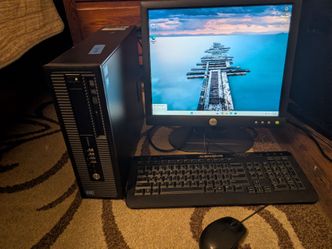 HP EliteDesk 800 G1 Computer Intel I5 4570 3.2 ghz  with 8gb ram
