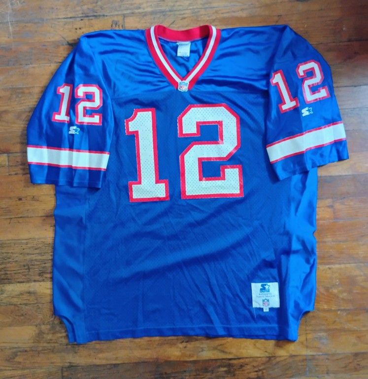 Throwback Starter Buffalo Bills Jim Kelly Size XL Vintage Throwback 90s 