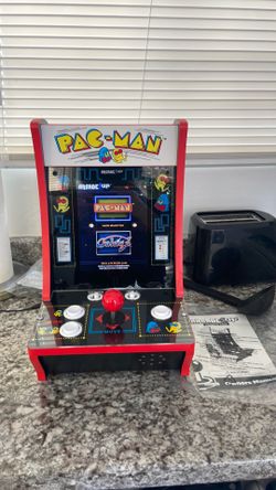 Pac-Man and Galaga Mini Desk Top Arcade includes Two different Games