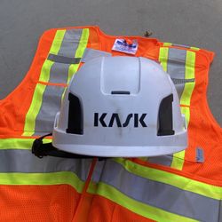 KASH ZENITH X air  INDUSTRIAL SAFETY HELMET TYPE I Class C // & SAFETY VEST 🦺 VEST