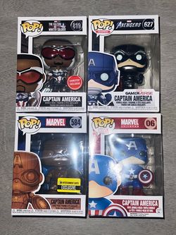 Funko Pop Lot - All Captain America (Make an Offer)