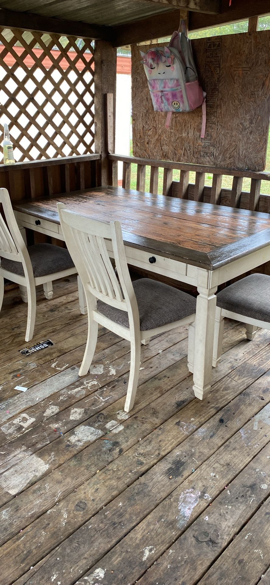 Fully Wooden Dining Table