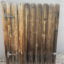 Wooden Gate W/ Hardware