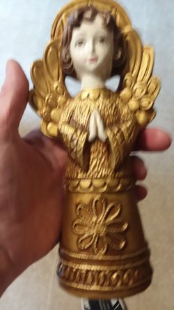 Retro 60s Vintage Gold Angel made in Japan