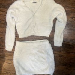 Wild Fable 2 Piece Matching Top And Skirt