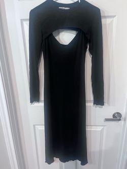 Black Midi Dress