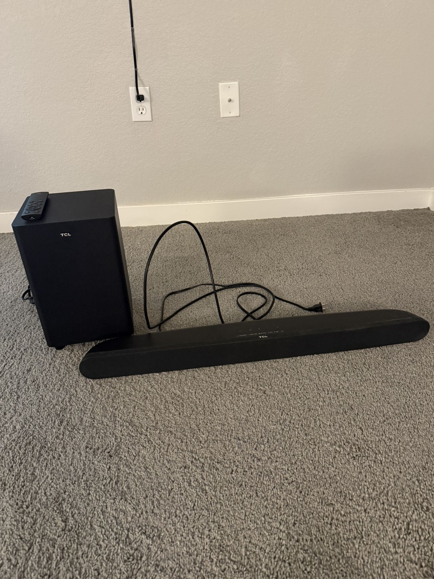 TCL Bluetooth Soundbar And Subwoofer