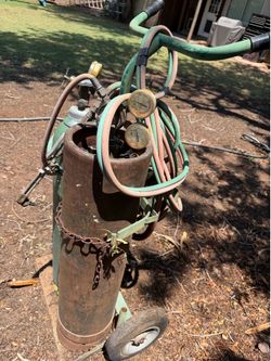 Oxyacetylene Torch with cart
