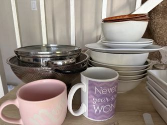 $30 Crystal  bowl, Dishes, glass wares and more moving special