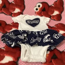 Los Angeles Rams Infant Dress Size 3-6Months 