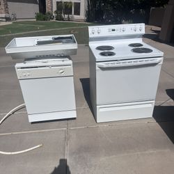 Kitchen Appliances, Range, Dishwasher, Hood Fan