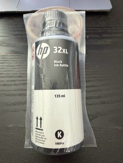 HP 32XL Black High Yield Ink Tank Bottle Refill Brand New