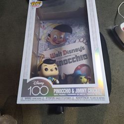 Walt Disney Pinocchio And Jiminy Cricket Movie Pop