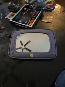 Back seat baby mirror