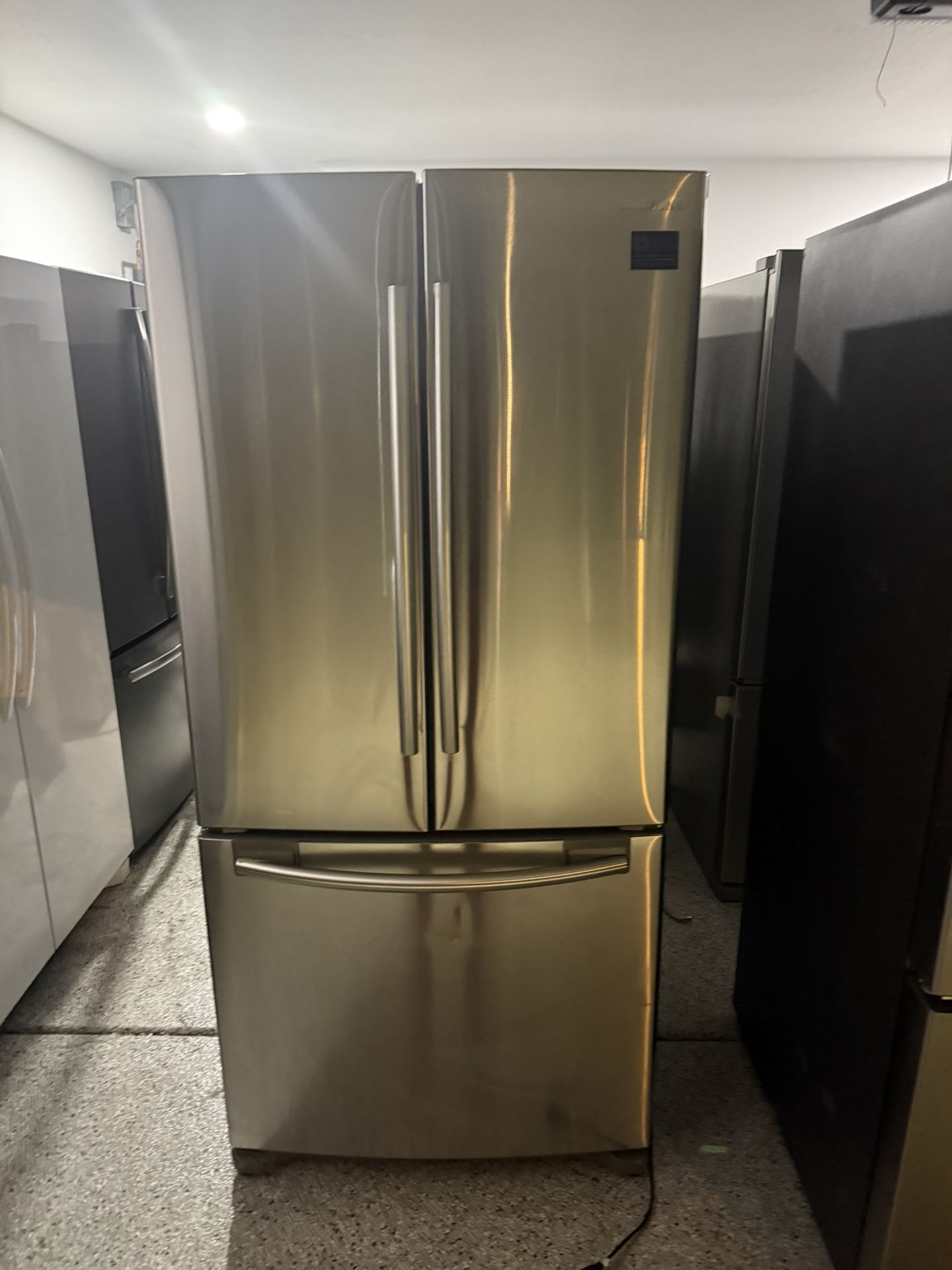 Free Delivery Samsung Three Door Refrigerator Bottom Freezer $550 Like New 