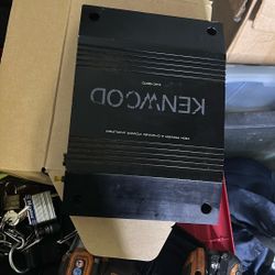 Kenwood Amp.&car Audio Exseries