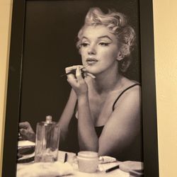 3 framed art poster of Merlin Monroe