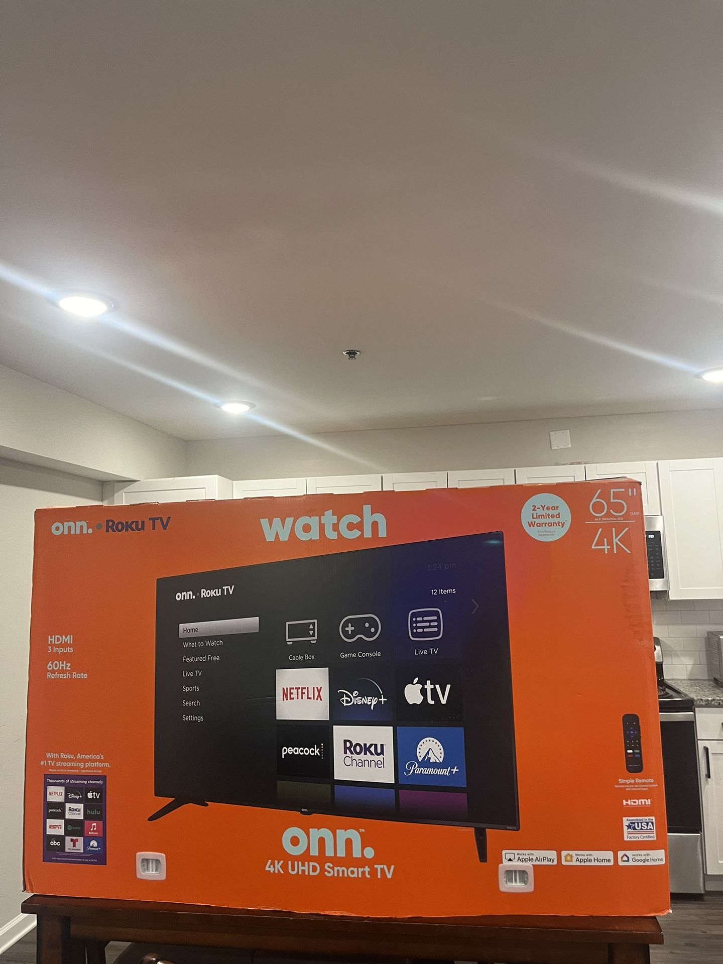 65 Inch 4K TV