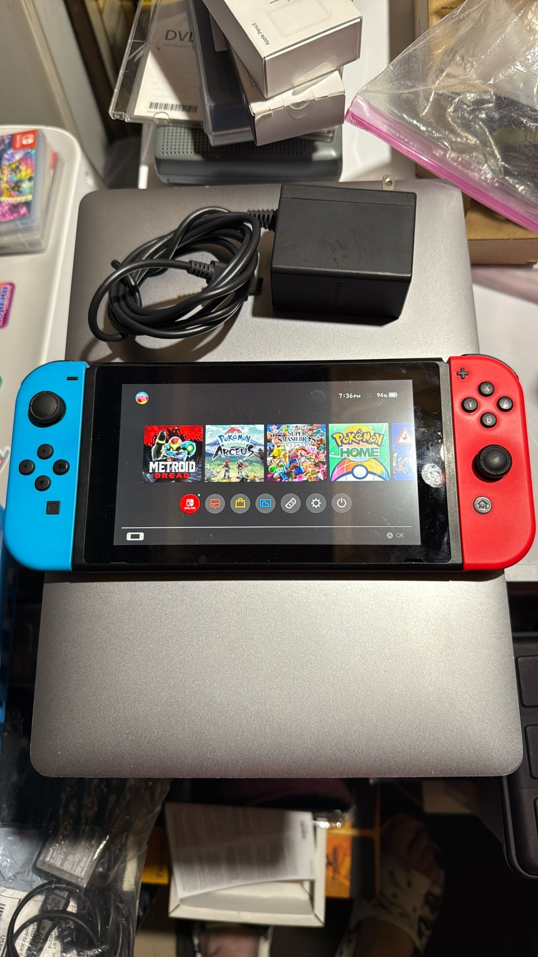 Nintendo Switch 3 Digital Games With Power