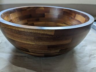 Acai Wooden Serving Bowl 