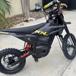 Electric Dirtbike 51mph 