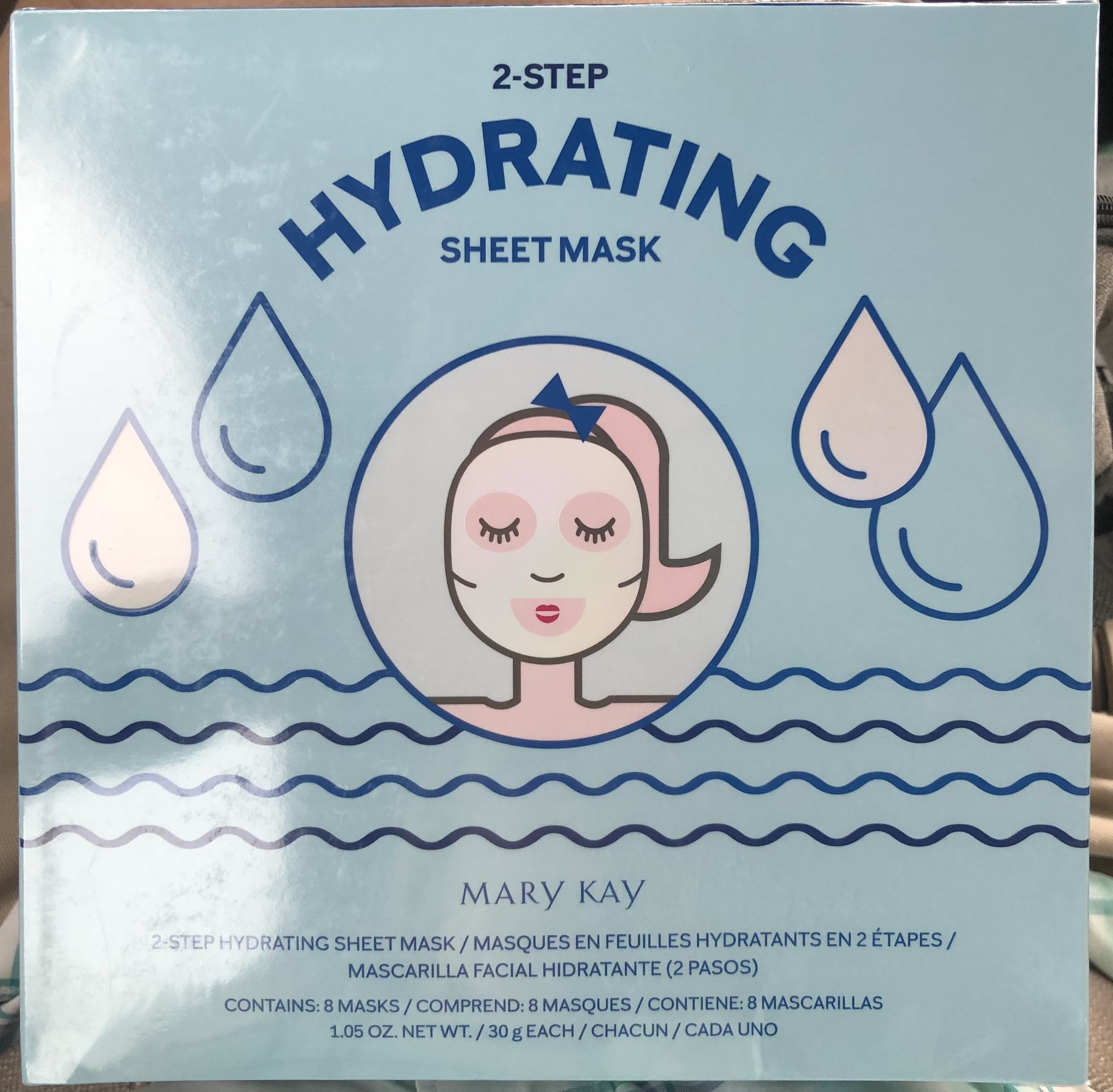 Mary Kay Hydrating Two Step Face Masks , 8 Pack