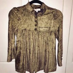 La Rok Golden Dressy Jacket - Large Size