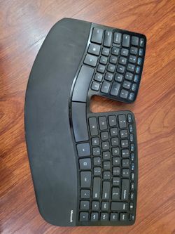 Wireless, Comfortable, Ergonomic Keyboard. Number Pad Not Included