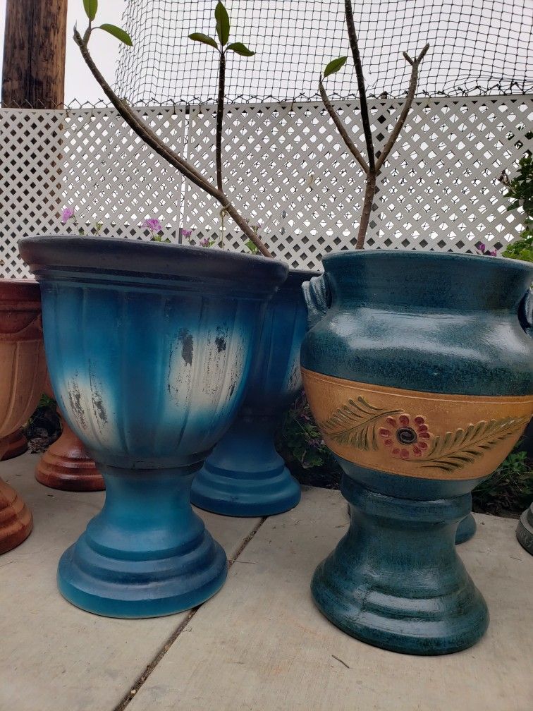Clay Pots, Macetas, Pottery, Gardening, Metal Decor, Barro, Sun&Moon Decor, Aztec Suns, Aztec Moons, Maseteros, Chimenia, Fire pit